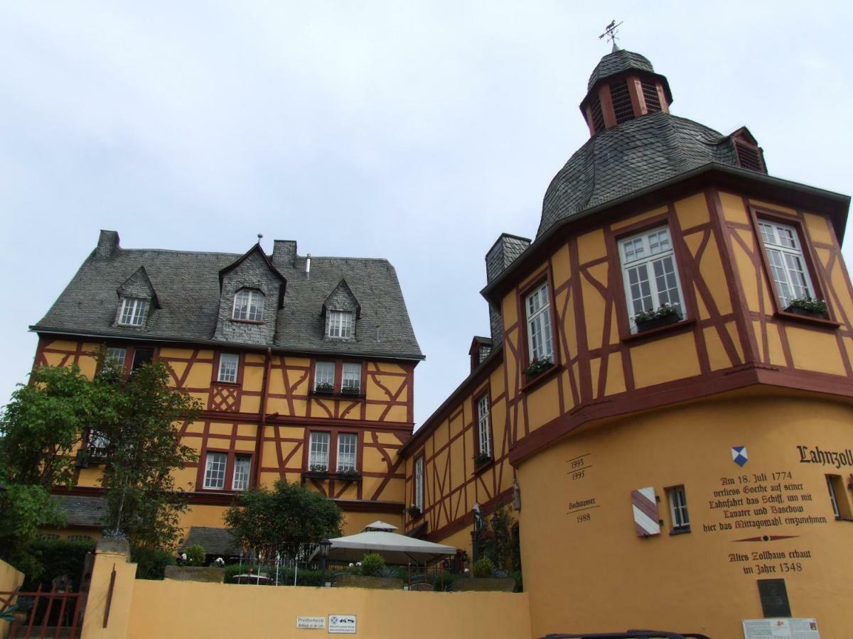 Hotel Pension Historisches Wirtshaus An Der Lahn Lahnstein Esterno foto